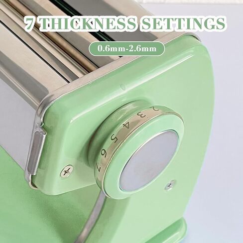 KEOKER Clay Press Machine, Polymer Clay Press Machine for Making Clay Earrings, Polymer Clay Roller Machine, 7 Thickness Stainless Steel Polymer Clay Pasta Machine, Polymer Clay Tools in Kuwait