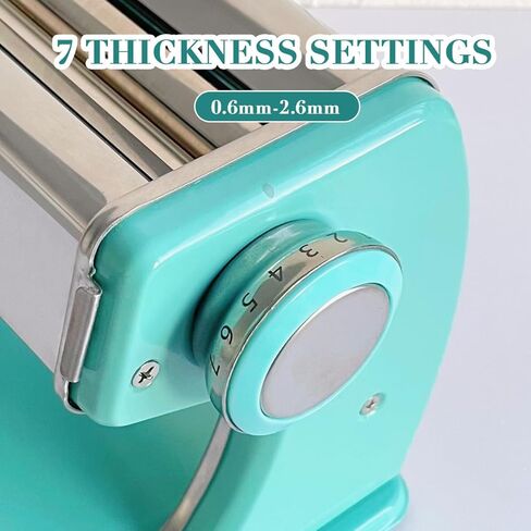 KEOKER Clay Press Machine, Polymer Clay Press Machine for Making Clay Earrings, Polymer Clay Roller Machine, 7 Thickness Stainless Steel Polymer Clay Pasta Machine, Polymer Clay Tools in Kuwait