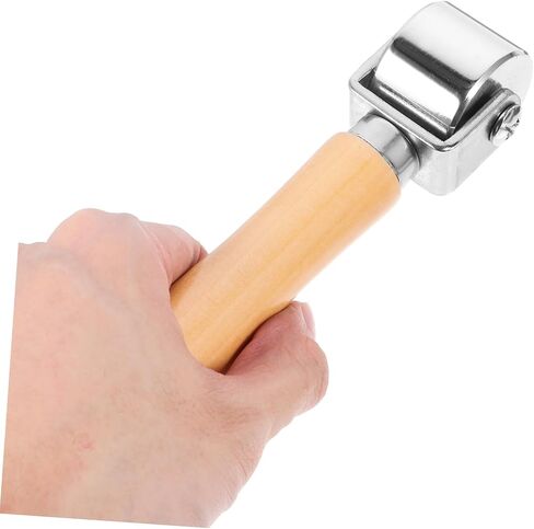 jojofuny Seam Hand Pressure Roller for Leather Crafting Quilting Tool for Edging and Finishing Lightweight Seam Roller for Professionals and Beginners in Kuwait