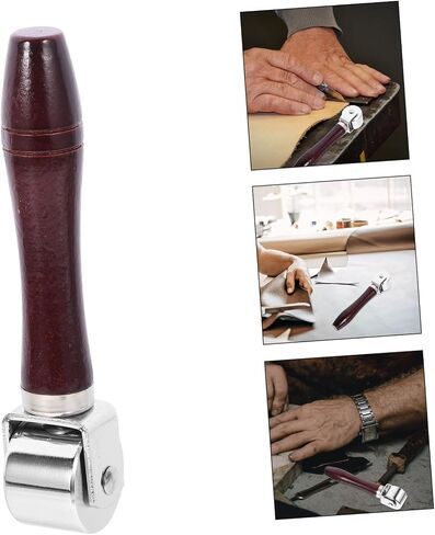 jojofuny seam pressure rowd rowler for leather crrafting keilting tool for that forging and inthing recler lightweight seam roller للمحترفين والمبتدئين in Kuwait