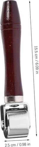 jojofuny seam pressure rowd rowler for leather crrafting keilting tool for that forging and inthing recler lightweight seam roller للمحترفين والمبتدئين in Kuwait