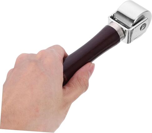 jojofuny seam pressure rowd rowler for leather crrafting keilting tool for that forging and inthing recler lightweight seam roller للمحترفين والمبتدئين in Kuwait