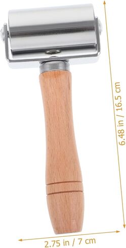 DOITOOL Leather Roller Tool for Seam Pressing and Edge Rolling and Crafting Tool for Leather Goods Bags and Shoes in Saudi Arabia