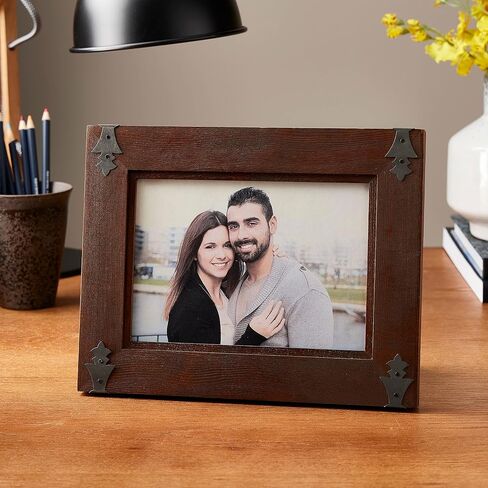 Expressions™ Dark Pine Frame with Corner Accents by Studio Décor® in Saudi Arabia