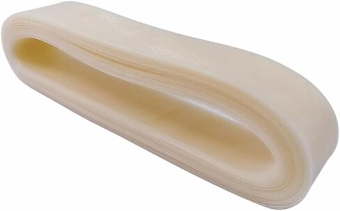 ABBAOWW 50 ياردة ناعمة وايت هورسهير جديلة عرض 2 بوصة لخياطة فستان الزفاف رقص إكسسوارات فستان رسمية تنورة تشذيب in Kuwait