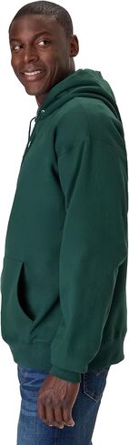 Hanes Men's Ultimate Cotton Heavyweight Pullover Hoodie Sweatshirt, Deep Forest, X-Large in Saudi Arabia
