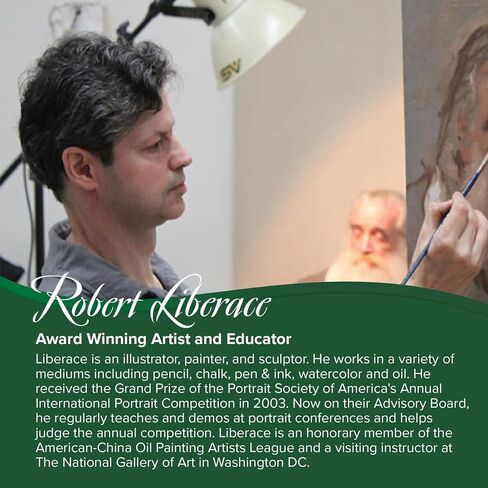 Silver Brush Limited Artist Series RL-1228 مجموعة تفاصيل Robert Liberace Precision ، 28 جهاز كمبيوتر فرش الطلاء الاحترافي للوحدة النفط والأكريليك ، تشمل فرشاة اللسان الدائرية ، Filbert ، و Cats Tongan in Saudi Arabia