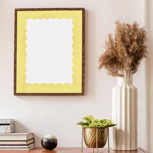 65Feet Shine Scalloped Bulletin Board Border - Decorative Trim Poster Borders for School Classroom Decoration Strips (Gold) in Kuwait
