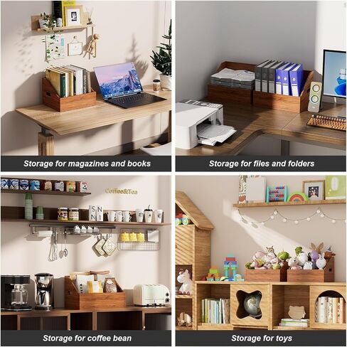 Wood Vinyl Record Storage, Retro & Durable Vinyl Crate and Record Holder, Album Storage Record Case Box for 60+ Records, Perfect Record Organizer for Home Decor and Collection Display(Brown) in Saudi Arabia
