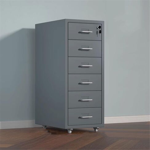 File Cabinets Office File Cabinet Thickened Cold Rolled Steel Drawer Large Capacity Storage Multifunctional Data Organizing with Locks(Black) in Kuwait