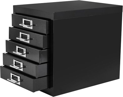 خزانة تخزين المكتب - مجلس الوزراء Mini 2 Tier Metal File Organizer Organizer ، للمنزل ، المكتب ، المكتب in Kuwait