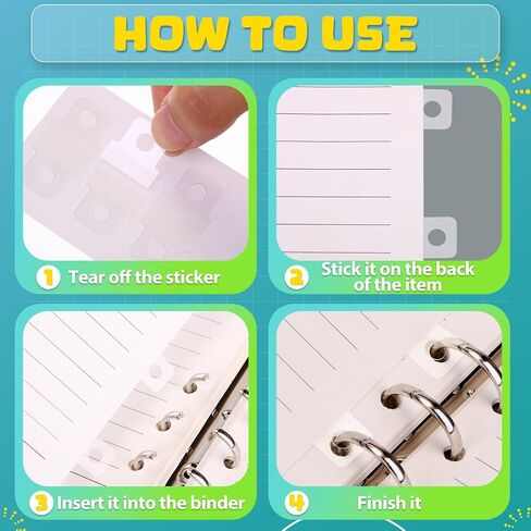 1000 Pcs Paper Hole Reinforcement Stickers Clear Binder Sheet Converter Sticker Hole Labels for Bill Paper Photo in Saudi Arabia