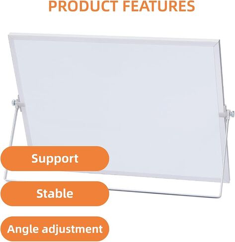 MXG 12 "× 16" لوح المكتب المغناطيسي على الوجهين ، بما في ذلك 4 أقلام ، 4 مغناطيس ، وممحاة واحدة من البيض ، مناسبة لألواح محو جافة صغيرة للمنزل والمكاتب ومتجر البقالة in Kuwait