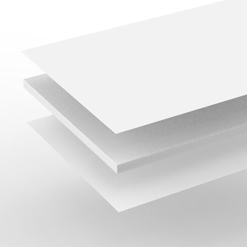 VEVOR Foam Board, 12 Pack 24 x 36 Inch, 3/16 Inch Thickness White Poster Board, Acid-Free Double Sided Foam Core Sheets for Mounting, Crafts, Paintings Prints, Art, Display, Presentation and Projects in Saudi Arabia