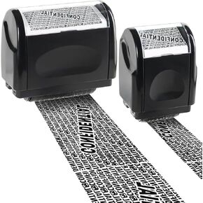 TAKOO Privacy Protection Security Roller Stamp-Address & Billing Info Blocker, Home & Office Mailing Essentials 100m Long-Lasting Roll (2PCS-Mix) in Saudi Arabia