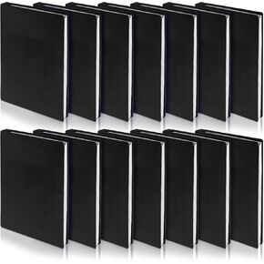 Sherr 14 Pack Stretchable Book Covers Reusable Jumbo Bookcloth 9" x 11" Durable Washable Back to School Book Cover Protector for Most Hardcover Books Textbooks(Blue,Classic) in Kuwait