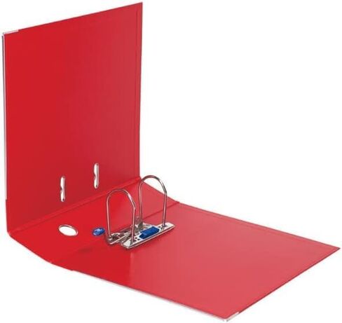 Oxford Smart Pro+ A4XL Lever Arch Files 80 MM العمود الفقري 2 حلقات البولي بروبيلين غطاء أحمر/أبيض/أسود من 3 in Saudi Arabia