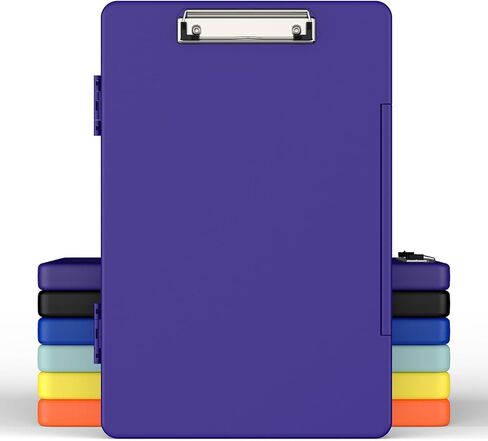 Legal Size Clipboard with Storage, High Capacity 8.5 x 14 Clip Board for Lawers, Folio & Side-Opening, Size 15 x 10 x 1.2 in, Blue in Saudi Arabia