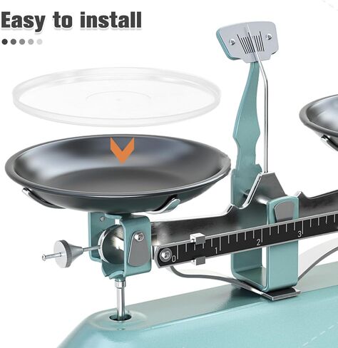 Cabilock 6pcs أغطية غطاء مقياس الوزن البلاستيكي الشفافة لتصميم مقاييس الوزن الرقمية والميكانيكية للقراءات الدقيقة والحماية السهلة التثبيت والصيانة in Saudi Arabia