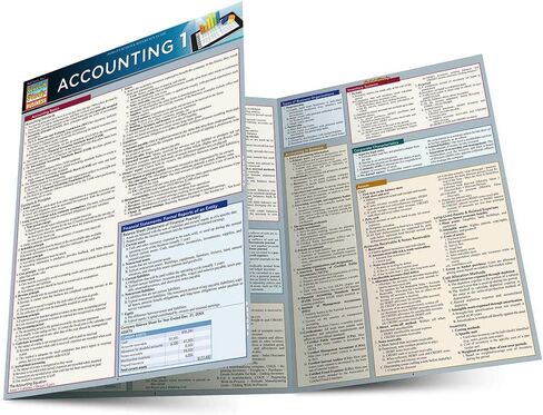 Accounting 1 QuickStudy Laminated Reference Guide (QuickStudy Business) in Saudi Arabia