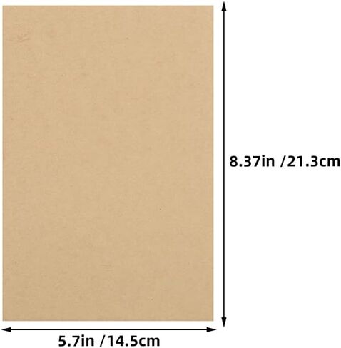 HAKIDZEL 10Pcs Blank Copy Notepad Portable A5 Kraft Paper Notebook Auto Copy Memo Book for Office Financial Records Order Management in Saudi Arabia