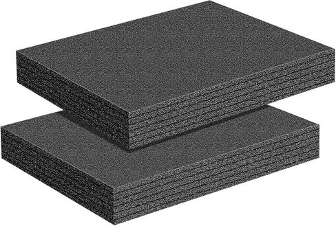 Tool Box Organizer 16x12x2 Inch Black Toolbox Foam Pad Shadow Foam Drawer Organizer Thick Liner (4 Pack) in Saudi Arabia
