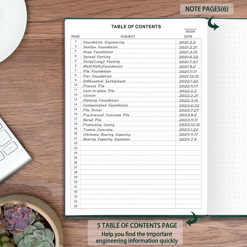 دفتر مختبر Jubtic لتنظيم المشروع - دفتر Notebook Paper Notebook الكربون - البقاء منظمًا ومنتجًا - (8.5 "× 11" ، أسود) in Kuwait