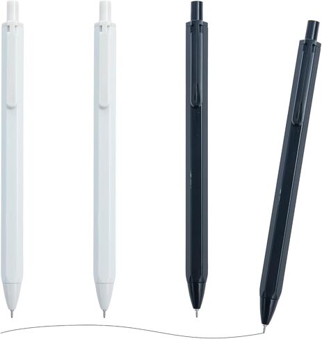 أقلام G&G Gel ، وأقلام نقاط GEL PEN ذات الحبر الأسود 0.35 مم ، وأقلام كرة الدوارة الحبر القابلة للسحب ، وأقلام حبر هلام جافة سريعة مع كتابة سلسة للحبر الكبير لشركة SCHOO ، 4 PCS in Kuwait