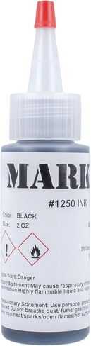 Excelmark Mark II طقم الطوابع القابلة للانعكاس للطوابع المطاطية - يشمل 2 أوقية. حبر (أسود) in Saudi Arabia