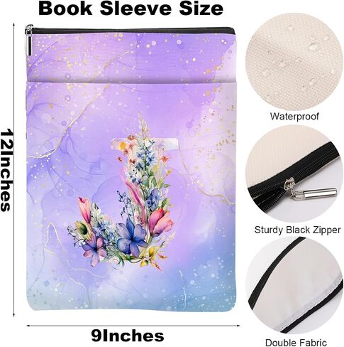 4pcs Goint Gover Govers Gifts Book Book Book Books Pouch Pouch Proctor Figuredized Monographics for Women Girl Airmist Reading Association for Birthday Christmas Bachelorette Party in Kuwait