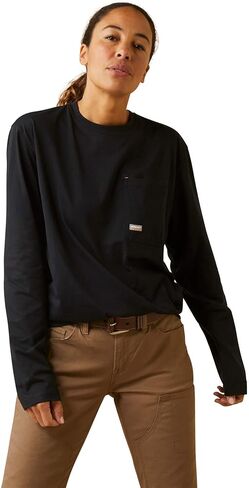 ARIAT Women's Rebar Workman Logo T-Shirt in Saudi Arabia