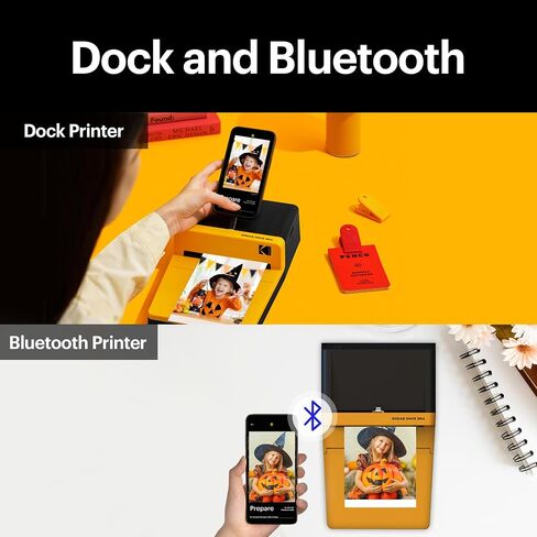 Kodak Dock Era Plus 4Pass Photo Photo Printer ، 4 × 6 بوصات ، حزمة 90 ورقة in Kuwait