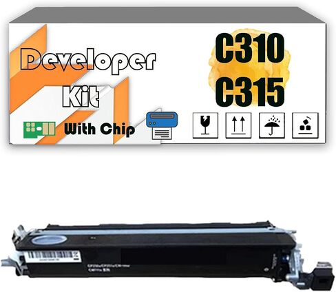 C310 C315 Developer Kit Compatible for Xerox C310 C310DNI C315 C315DNI Printers, High Yield 80,000 Pages Black*1 in Kuwait