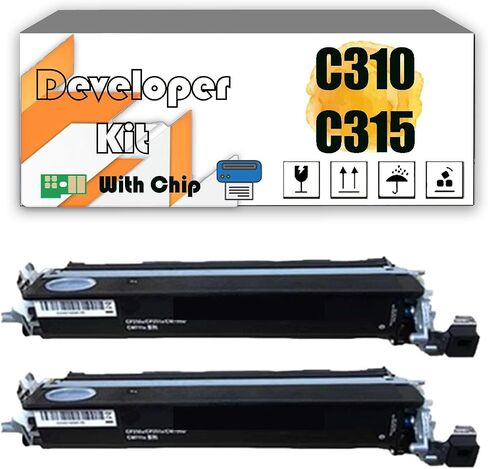 C310 C315 Developer Kit Compatible for Xerox C310 C310DNI C315 C315DNI Printers, High Yield 80,000 Pages Black*1 in Kuwait