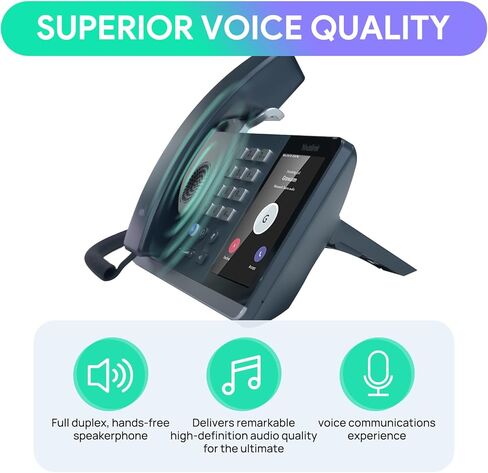 Yealink MP45 Microsoft Teams Certified USB Desk Phone,Cost-Effective Alternative to MP50,NOT SIP/VoIP Phone | Plug&Play via USB-A/C Cable | Powered by Computer | Dedicated for Teams & Skype in Saudi Arabia