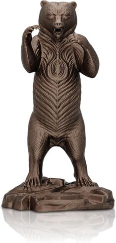 Mercer Toby the Bear Bear Bronze تمثال ثلاثي الأبعاد | ماكون ، جورجيا | التخرج من التخرج الجامعي وتذكارات المعجبين والمنزل ، المسكن ، ديكور المكتب لطلاب الجامعات ، خريجي الدببة والخريجين in Saudi Arabia