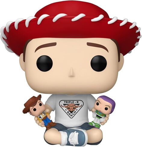 Funko Pop! Disney: Toy Story 30th Anniversary - Andy - Collectable Vinyl Figure - Gift Idea - Official Merchandise - Toys for Kids & Adults - Movies Fans - Model Figure for Collectors and Display in Saudi Arabia