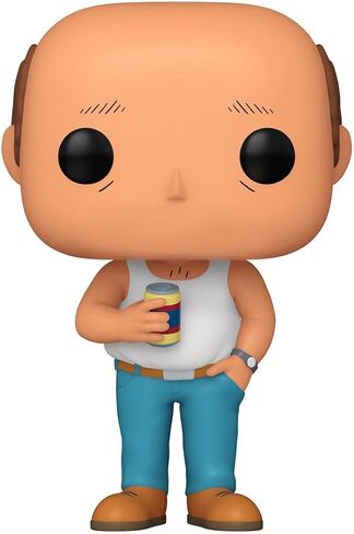 فونكو بوب! TV: King of the Hill - Bill Dauterive - Finyl Figure - فكرة الهدية - البضائع الرسمية - ألعاب للأطفال والكبار - عشاق الرسوم - نموذج نموذج لهواة الجمع والعرض in Saudi Arabia