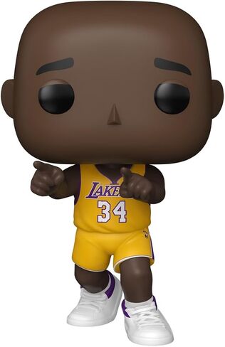 فونكو بوب! NBA: Lakers - Shaquille O'Neal - Shaq - ("00 WCF Celebration) - Finyl Figure - فكرة هدية - البضائع الرسمية - ألعاب للأطفال والكبار - عشاق الرياضة in Saudi Arabia