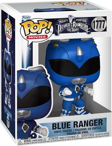 فونكو بوب! أفلام: Mighty Morphin Power Rangers: The Movie - Blue Ranger - Power Rangers Movie - رقم فينيل قابلة للتحصيل - فكرة الهدايا - البضائع الرسمية - ألعاب للأطفال والكبار - عشاق الأفلام in Saudi Arabia