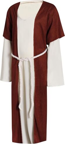 Boys Jesus Costume - Biblical Robe Set for Kids, Nativity Disciples Halloween Christ Outfit in Kuwait