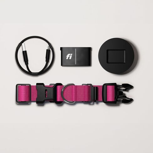 New Fi Series 3+ ذكية تتبع الكلاب تتبع - AI GPS للكلاب ، مراقبة الصحة والسلوك ، السياج الافتراضي ، تنبيهات الهروب ، مقاومة للماء ، عضوية 12mo متوافقة مع Apple Watch in Kuwait