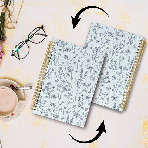 دفتر يوميات مسيحي - دفاتر ملاحظات الكتاب المقدس آية الكتاب المقدس، حكمت الكلية لمدرسة العمل، هدايا للنساء، اللوازم المكتبية، دفتر ملاحظات حلزوني بغلاف مقوى 5.5 بوصة × 8.3 بوصة in Kuwait