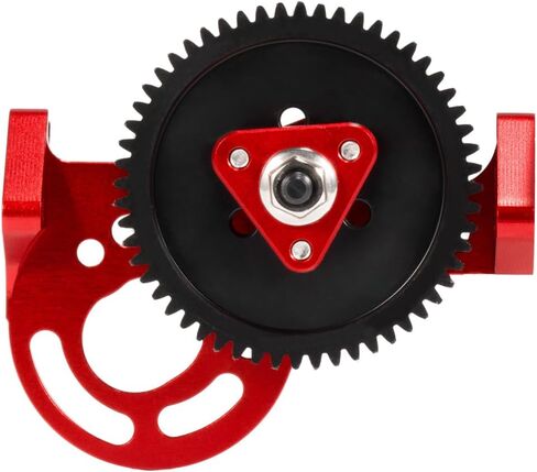 1/10 Transmission 30% OD Transfer Case Forward Motor Mount with Delrin Spur Gear for 1/10 RC Crawler Axial SCX10 II Element Enduro DIY LCG Chassis SCX10 Upgrades (Purple) in Saudi Arabia