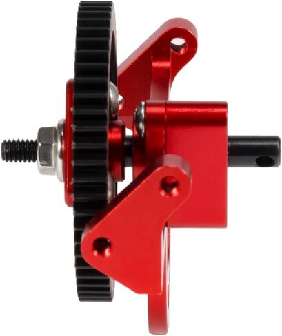1/10 Transmission 30% OD Transfer Case Forward Motor Mount with Delrin Spur Gear for 1/10 RC Crawler Axial SCX10 II Element Enduro DIY LCG Chassis SCX10 Upgrades (Purple) in Saudi Arabia