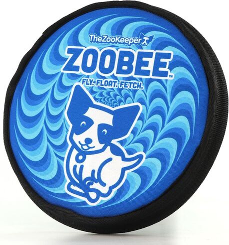 ZooBee Flying Disc Dog Toy – Dog Vision Friendly Colors – Soft & Durable Frisbee for Outdoor Play, Water Fetch & Pool Fun – Safe on Teeth – Floating Dog Toy – Lightweight & Easy to Throw in Kuwait