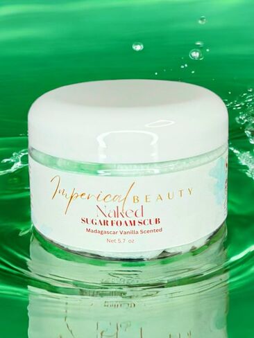 Imperical Beauty Naked Sugar Foam Scrub Madagascar Vanilla Scented in Saudi Arabia