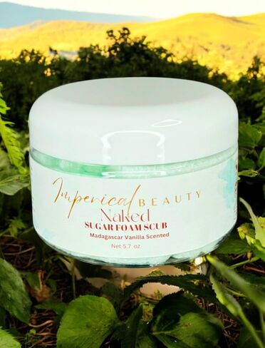 Imperical Beauty Naked Sugar Foam Scrub Madagascar Vanilla Scented in Saudi Arabia