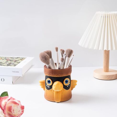 Bird Pen Holder and Succulent Planter,Cute pencil holder for kids, Funny Resin Home School Desktop Organizer Animal pen holder,Nice gift. in Saudi Arabia