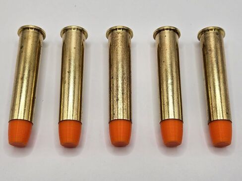 45-70 Government Snap caps - Training Rounds - Set of 5 (Orange & Brass) in Kuwait